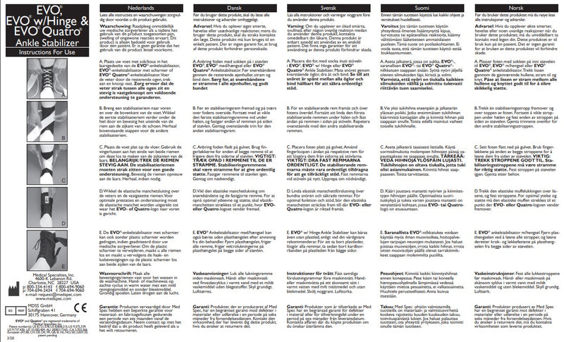 Load image into Gallery viewer, Med Spec EVO™ Ankle Stabilizer