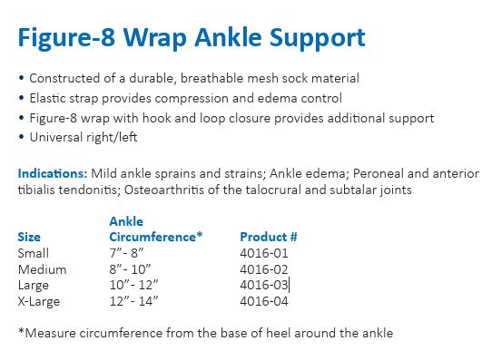 Load image into Gallery viewer, DeRoyal Figure 8 Wrap Ankle Support
