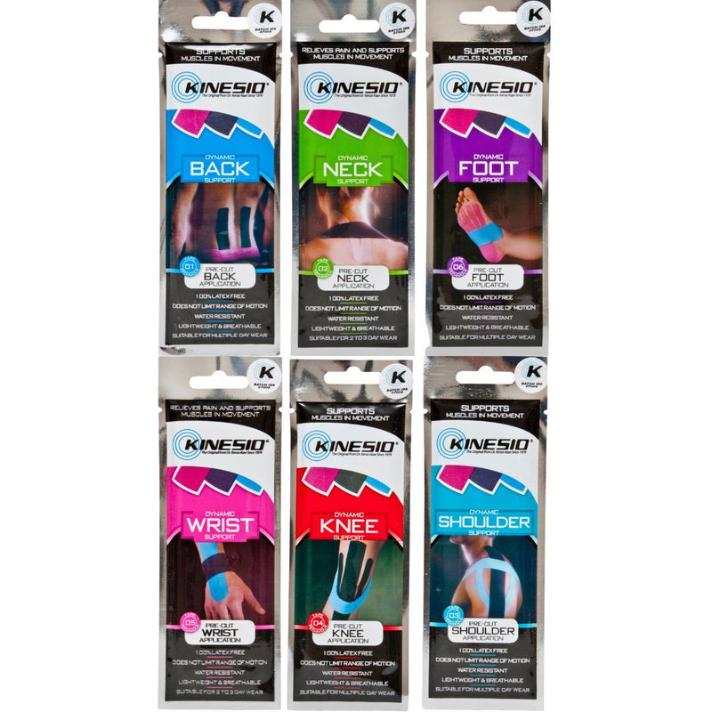 Load image into Gallery viewer, Kinesio Tex Pre-Cut Application - Latex-Free, Water-Resistant