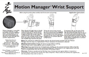 Load image into Gallery viewer, MedSpec Motion Manager® Carpal Tunnel Wrist Support