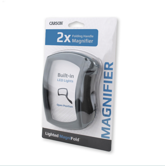 Load image into Gallery viewer, North Coast Medical Lighted Folding Magnifier