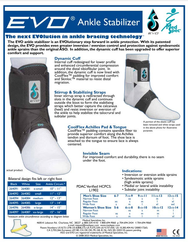 Load image into Gallery viewer, Med Spec EVO™ Ankle Stabilizer