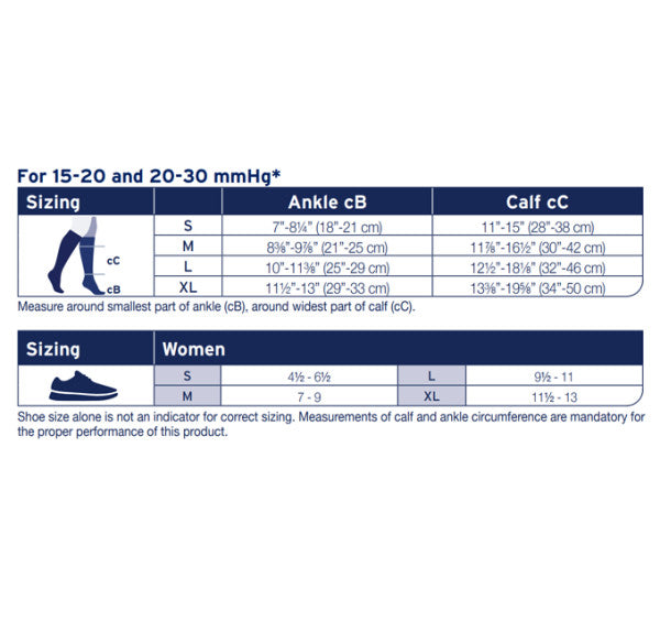 Load image into Gallery viewer, JOBST ACTIVA SoSoft 20-30 mmHg Knee High, Closed Toe, Brocade
