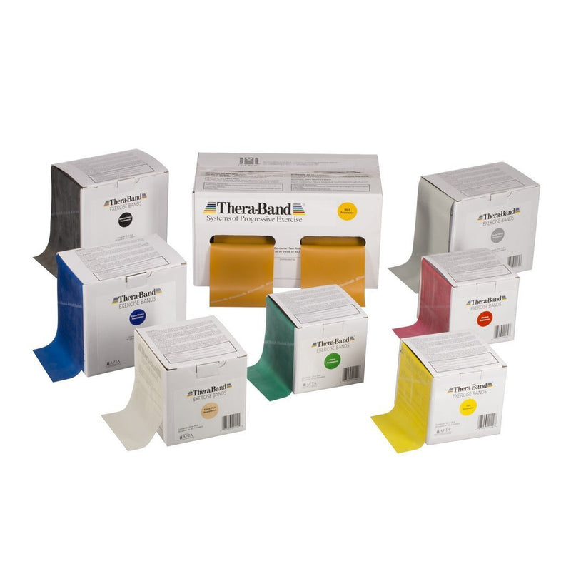 Load image into Gallery viewer, Theraband Professional Latex Resistance Bands, 50 Yard Roll