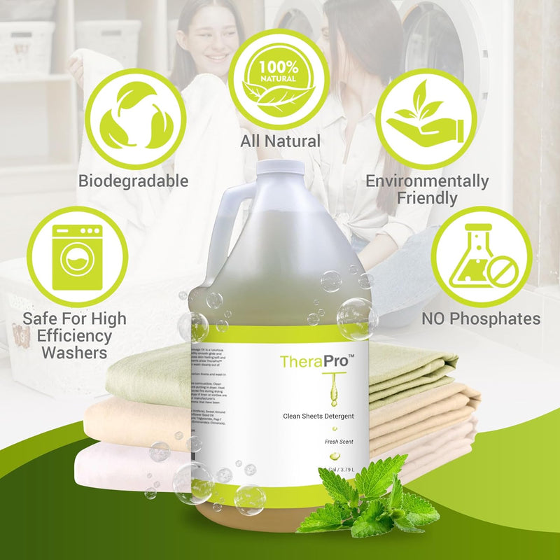 Load image into Gallery viewer, TheraPro Clean Sheets Laundry Detergent 1 Gallon