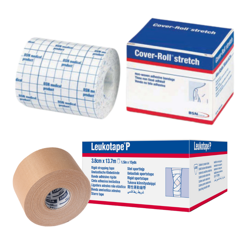 Load image into Gallery viewer, BSN Medical Leukotape P/Cover-Roll Stretch Set