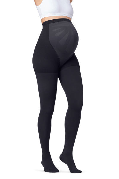 Load image into Gallery viewer, JOBST Maternity Opaque Waist High Compression Stockings Pantyhose, 15-20 mmHg, Closed Toe