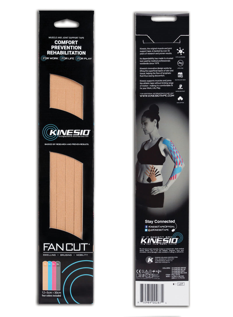Load image into Gallery viewer, Kinesio® Classic Fan Cut Tape