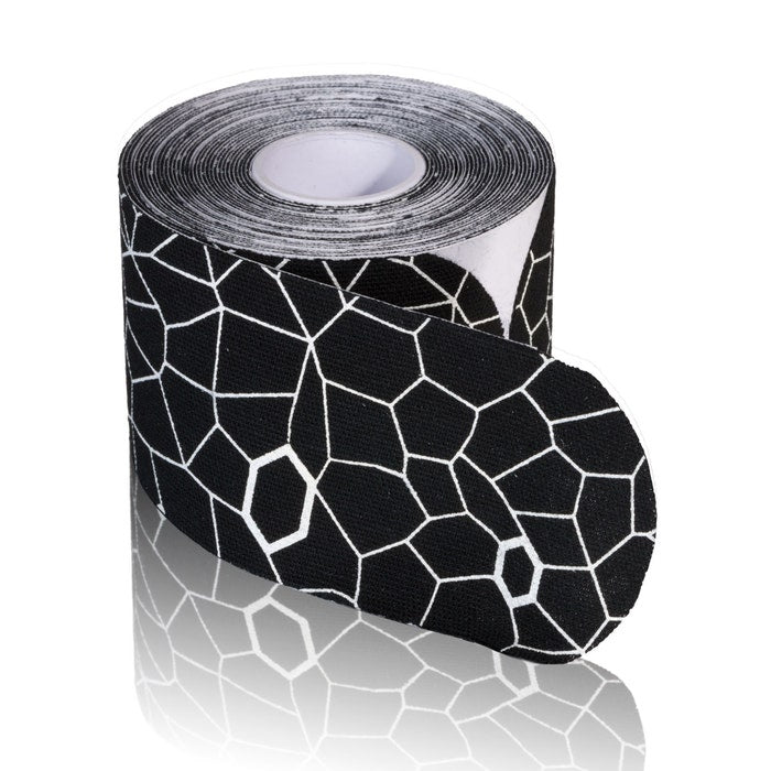 Load image into Gallery viewer, Theraband Kinesiology Tape Precut Roll with Print, 2 X 10 Inch, 20 Count