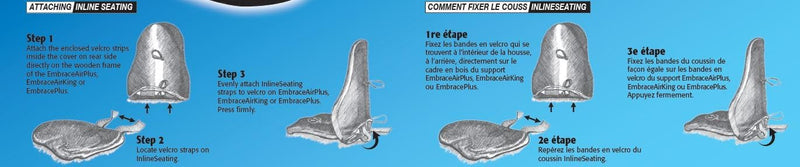 Load image into Gallery viewer, Innotech EmbraceAirPlus Deluxe Backrest & Inline Seat Cushion Combo - Black