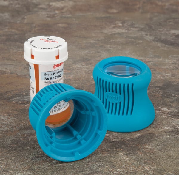 Load image into Gallery viewer, Jokari Medi-Grip Bottle Opener with Magnifier