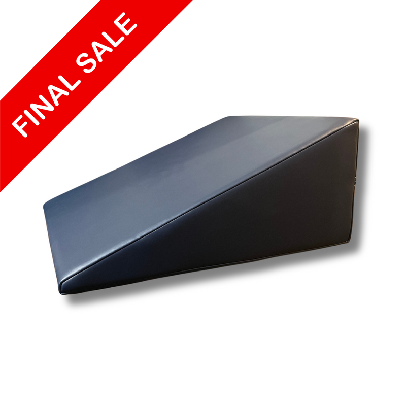 Load image into Gallery viewer, Naugahyde Positioning Wedge, 10" - Imperial Blue
