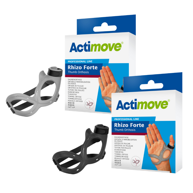 Load image into Gallery viewer, Actimove Rhizo Forte Thumb Orthosis, Gray or Black