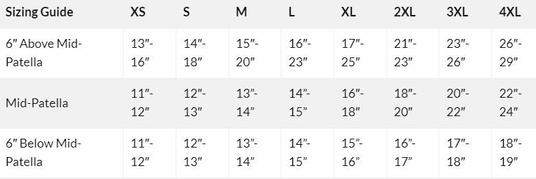 Load image into Gallery viewer, Corflex Cooltex™ AG 13” Patella Stabilizer W/ Cor-Trak Buttress and Hinge, Open Popliteal