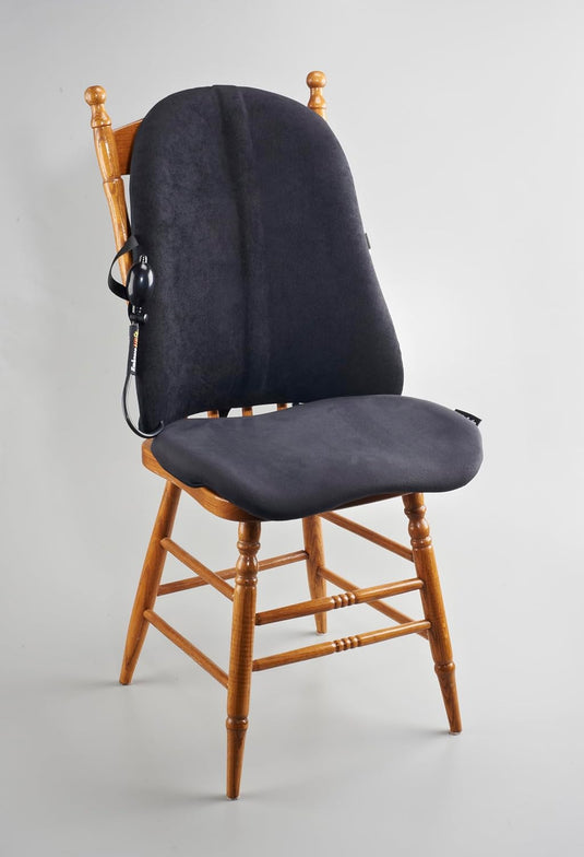 Innotech EmbraceAirPlus Deluxe Backrest & Inline Seat Cushion Combo - Black