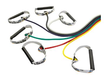 Load image into Gallery viewer, TheraBand Professional Latex Resistance Tubing with Handles