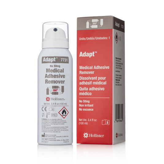 Hollister Adapt Medical Adhesive Remover 3.4 oz (100 ml) 360 degree spray can