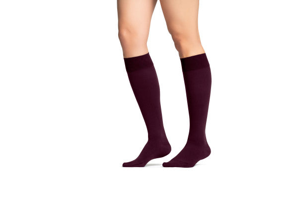 Load image into Gallery viewer, JOBST® Maternity Opaque Knee High Compression Stockings, 20-30 mmHg, Closed Toe