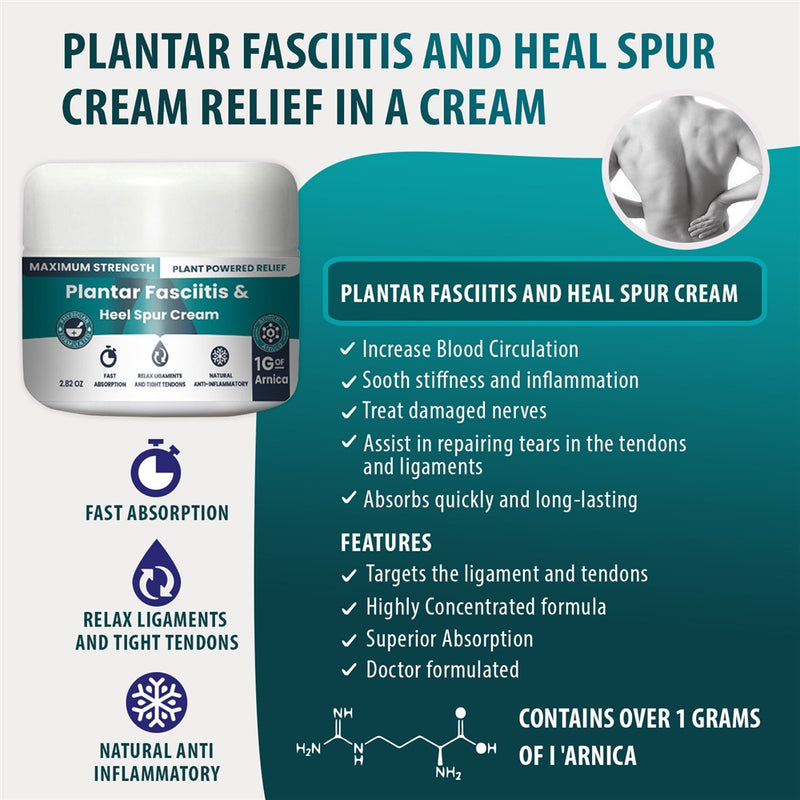 Load image into Gallery viewer, Plantar Fasciitis And Heal Spur Cream
