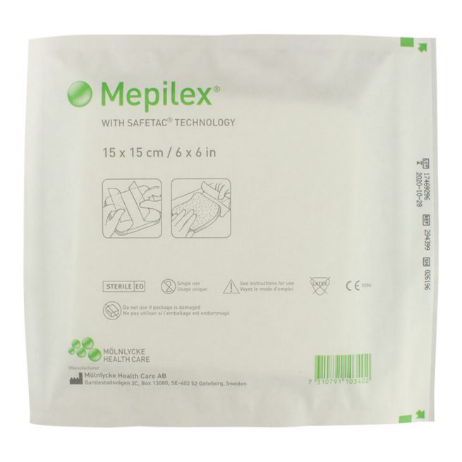 Load image into Gallery viewer, Mölnlycke Mepilex Soft Silicone Absorbent Foam Dressing