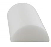 Load image into Gallery viewer, CanDo White PE Foam Roller