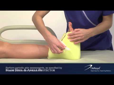 DeRoyal Foam Heel and Ankle Protectors