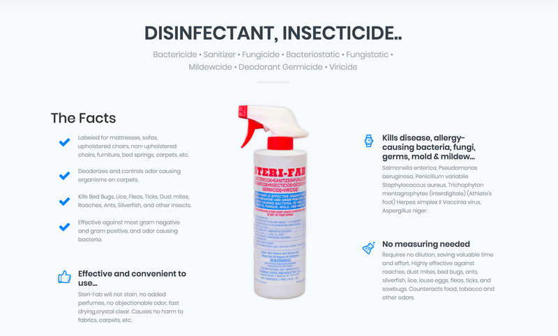 Load image into Gallery viewer, Steri-Fab One-Step Ready-To-Use Mixed Insecticide, 16 Oz.