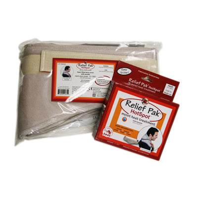Load image into Gallery viewer, Relief Pak® HotSpot® Moist Heat Pack and Cover Set