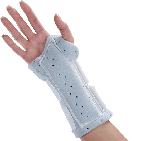 DeRoyal Universal Foam Wrist and Wrist/Forearm Splint