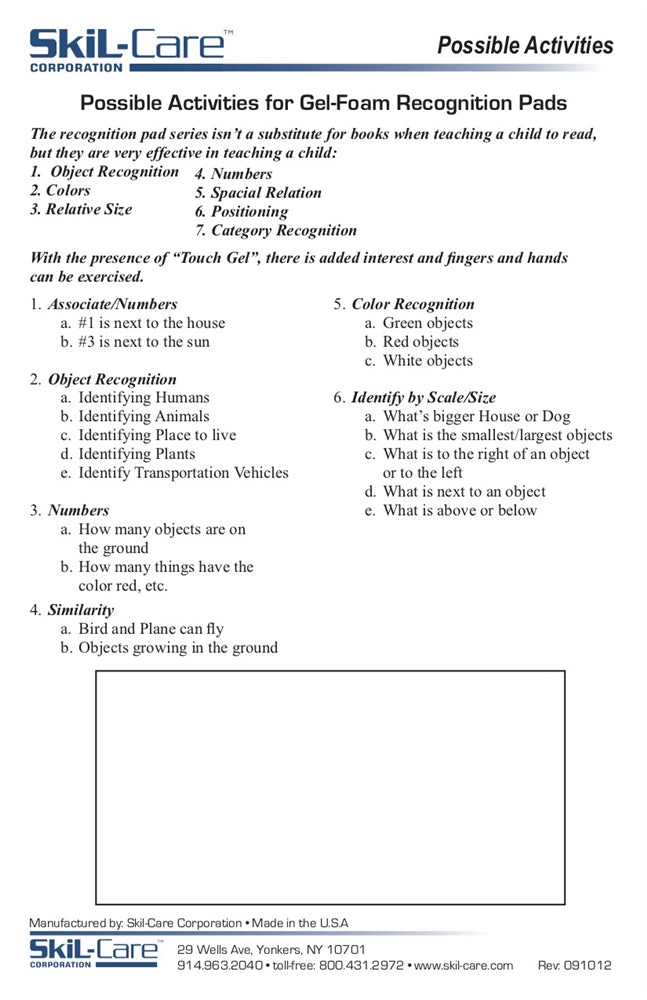 Load image into Gallery viewer, SkiL-Care Gel-Foam Recognition Pads