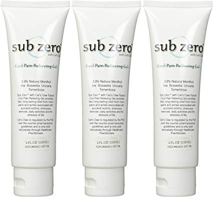 Load image into Gallery viewer, Sub-Zero Cat's Claw Cool Pain Relieving Gel Original, Clear