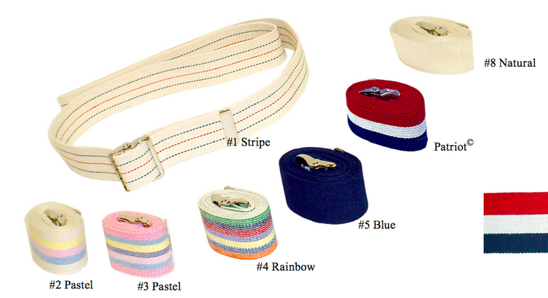 Load image into Gallery viewer, Kinsman Gait Transfer Belt - Color Coded Gait Belts with Metal Buckle
