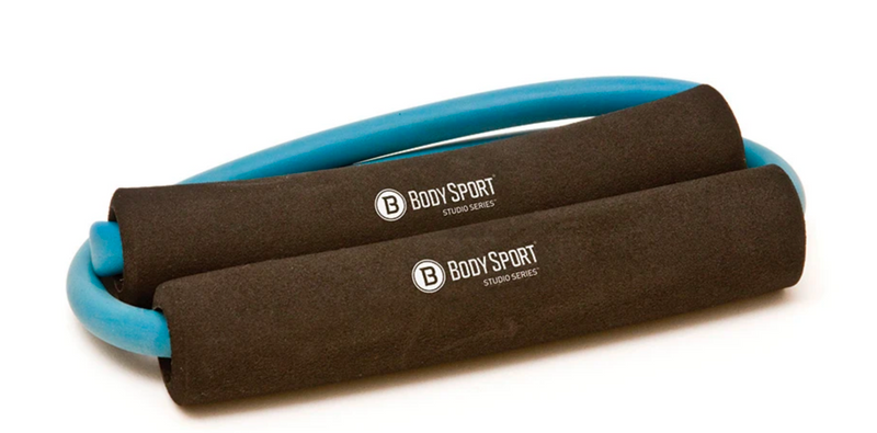 Load image into Gallery viewer, Body Sport Loop Exercise Tubing w/Foam Padding 24" Ring