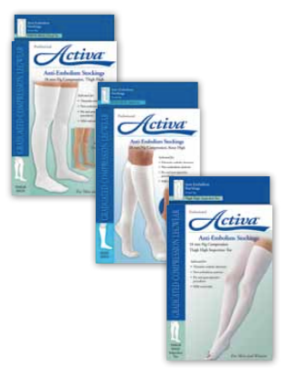 Load image into Gallery viewer, Activa Anti-Embolism 18mmHg Knee High Open Toe