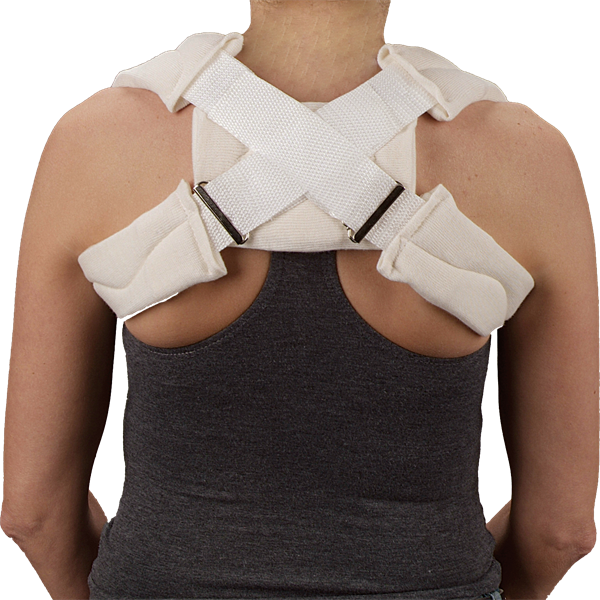Load image into Gallery viewer, DeRoyal Heavy-Duty Clavicle Strap, Buckle Closure or Hook and Loop Closure