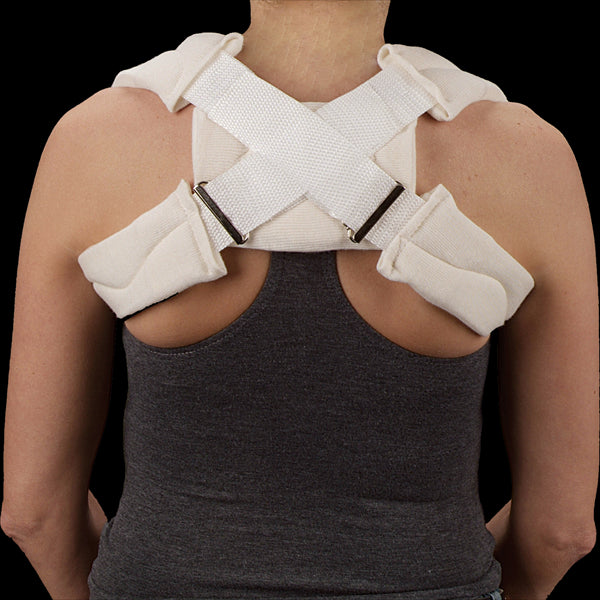 Load image into Gallery viewer, DeRoyal Heavy-Duty Clavicle Strap, Buckle Closure or Hook and Loop Closure