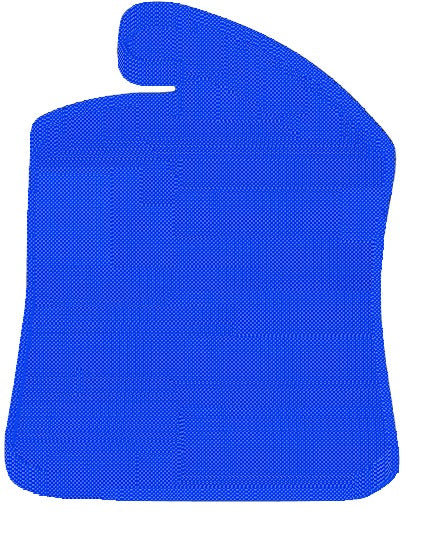 Load image into Gallery viewer, Orfit Colors NS Precuts, Wrist + Thumb Splint, 1/12" Micro Perforated 13%, Ocean Blue