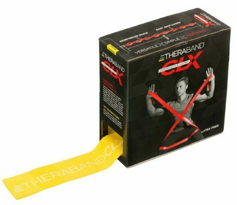 Load image into Gallery viewer, TheraBand® Non-Latex CLX™ Consecutive Loops, 25 Yard Dispenser Box