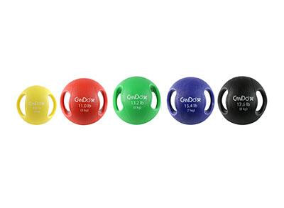 Load image into Gallery viewer, CanDo® Dual Handle Medicine Balls
