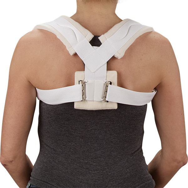 Load image into Gallery viewer, DeRoyal 3-Way Clavicle Strap, Buckle Closure or Hook and Loop Closure