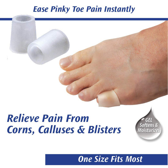 Pedifix Visco-GEL Little Toe Sleeves, OSFM - 2 Per Package