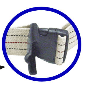 Load image into Gallery viewer, Kinsman Gait Transfer Belt with SQR Safety Quick Release Buckle