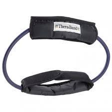 Load image into Gallery viewer, TheraBand Professional Latex Resistance Tubing, 12 Inch Loop With Padded Cuffs