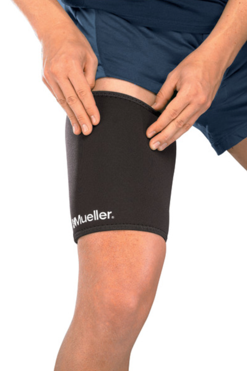 Load image into Gallery viewer, Mueller Fitted Thigh Sleeve