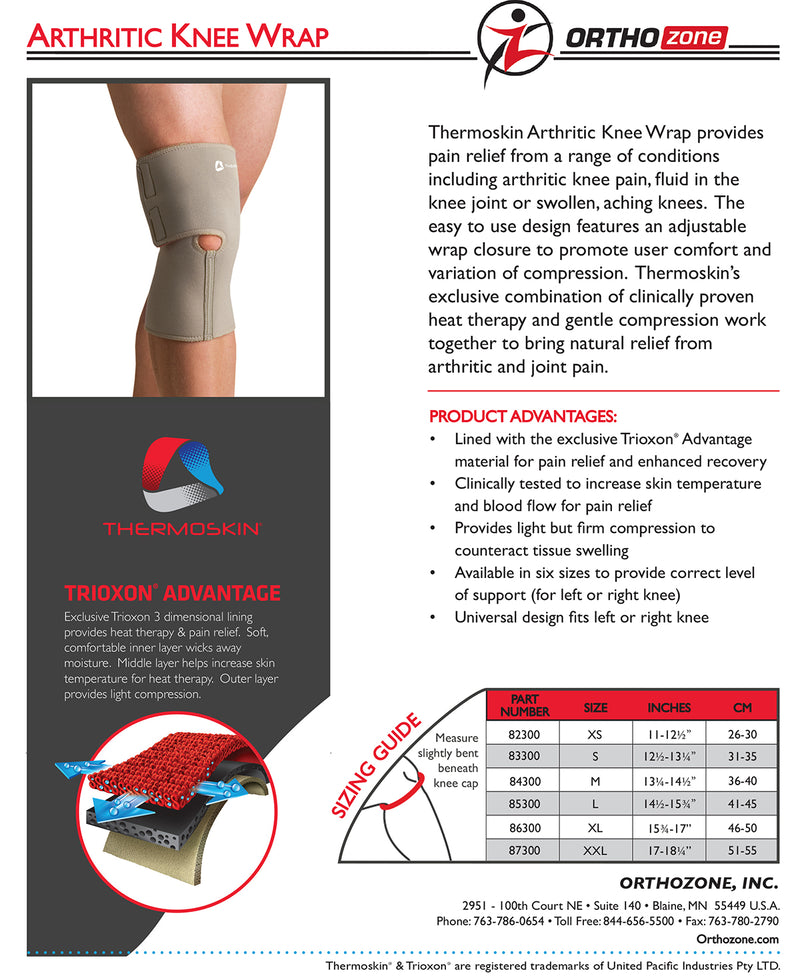 Load image into Gallery viewer, Thermoskin Arthritic Knee Wrap