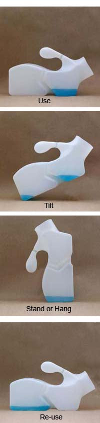 Load image into Gallery viewer, Providence Spillproof Co. Baffle Spill-Proof Male Urinal