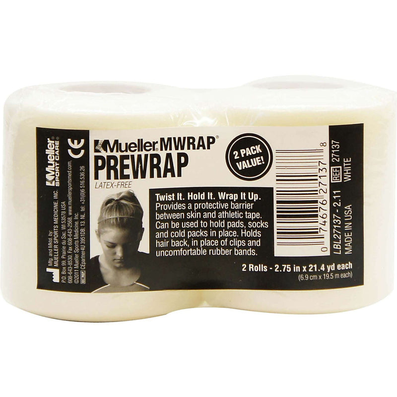Load image into Gallery viewer, Mueller MWrap MultiPurpose PreWrap, 2 3/4" x 21.4 yds - 2-Pack Rolls