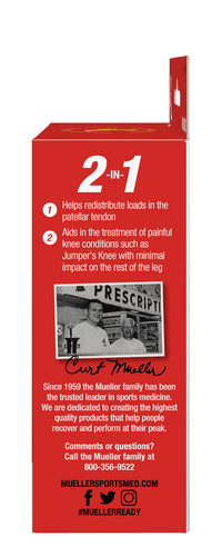 Load image into Gallery viewer, Mueller Jumper's Knee Strap Black, OSFM