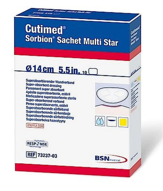 BSN Medical Cutimed Sorbion Sachet Multi Star Dressing