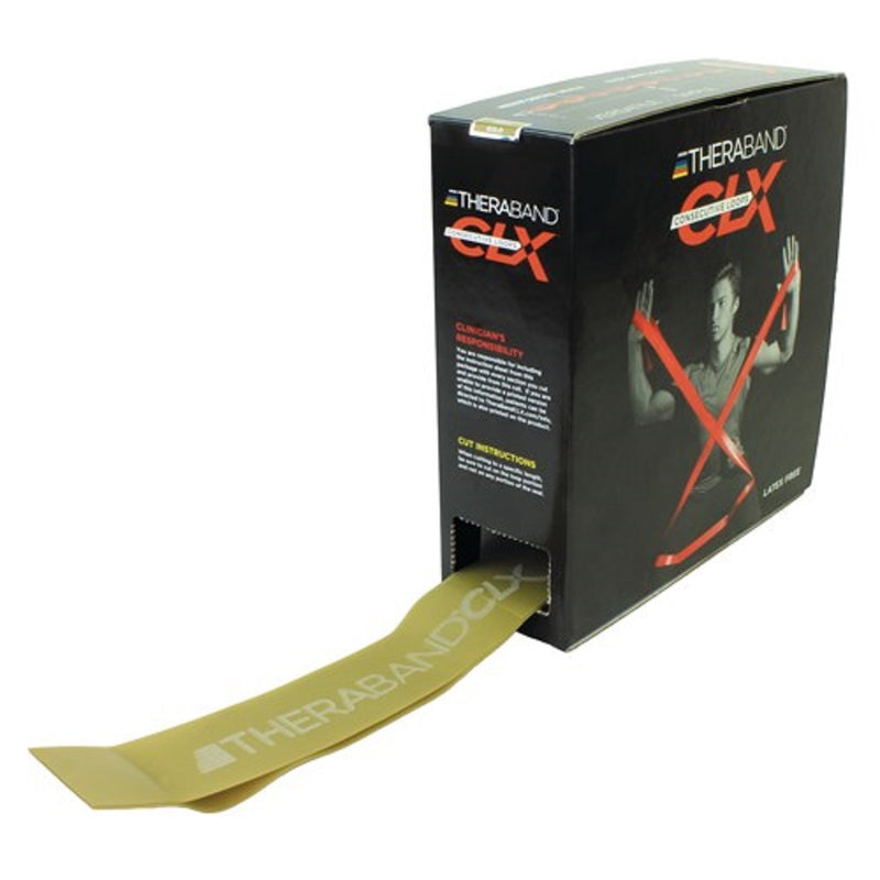 Load image into Gallery viewer, TheraBand® Non-Latex CLX™ Consecutive Loops, 25 Yard Dispenser Box